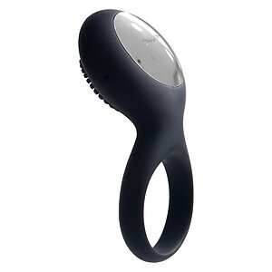Inel Erecție cu Vibrații Svakom Tyler Negru Inel Erecție cu Vibrații Svakom Tyler Negru pe Denysa.ro