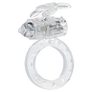 Inel Penis Cu Vibrații Flutter-Ring Transparent Inel Penis Cu Vibrații Flutter-Ring Transparent pe Denysa.ro