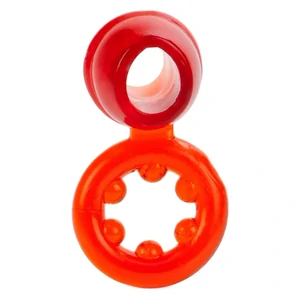 Inel Penis Dual Support Magnum Roșu Inel Penis Dual Support Magnum Roșu pe Denysa.ro