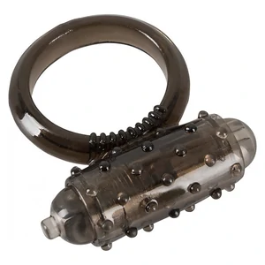Inel Penis Vibro Ring Dark Negru Inel Penis Vibro Ring Dark Negru pe Denysa.ro