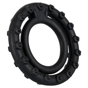 Inel Cockring Negru Silicon Elastic Inel Pentru Penis Si Testicule Negru