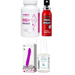 Kit Seducător: Volum, Confort Anal și Vibrații Kit Seducător: Volum, Confort Anal și Vibrații pe Denysa.ro