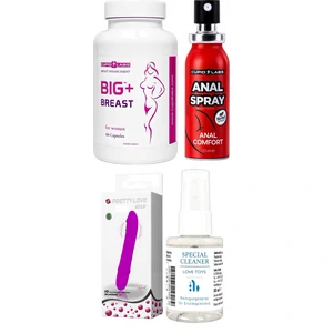 Kit Seducător: Volum, Confort Anal și Vibrații Kit Seducător: Volum, Confort Anal și Vibrații pe Denysa.ro