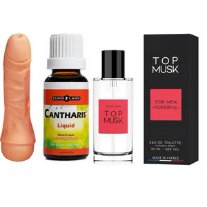 Kit Seducție Intensă – Feromoni, Picături, Ejaculator Kit Seducție Intensă – Feromoni, Picături, Ejaculator pe Denysa.ro