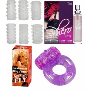 Kit Seducție Totală — Atracție, Intensitate și Plăcere Kit Seducție Totală — Atracție, Intensitate și Plăcere pe Denysa.ro