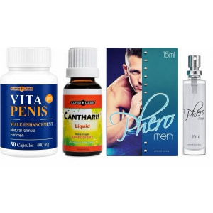 Kit Virilitate: Mărime, Dorință și Atracție Irezistibilă Kit Virilitate: Mărime, Dorință și Atracție Irezistibilă pe Denysa.ro