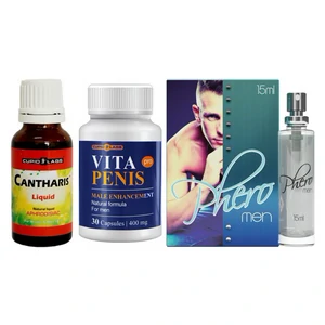 Kit Virilitate: Mărime, Dorință și Atracție Irezistibilă Kit Virilitate: Mărime, Dorință și Atracție Irezistibilă pe Denysa.ro
