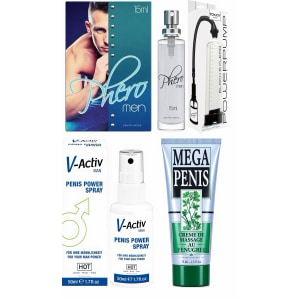 Kit Virilitate Totală: Putere, Mărire și Atracție Kit Virilitate Totală: Putere, Mărire și Atracție pe Denysa.ro