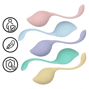 Loveline Pelvic Stem – Kit Kegel 5 Greutăți Discret Multicolor Loveline Pelvic Stem – Kit Kegel 5 Greutăți Discret Multicolor pe Denysa.ro