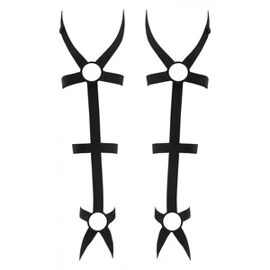 Manșete Leg Harness Obsessive Negru Manșete Leg Harness Obsessive Negru pe Denysa.ro