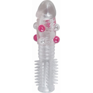 Manșon Elementul Surpriză din Silicon Elastic Transparent Manșon Elementul Surpriză din Silicon Elastic Transparent pe Denysa.ro