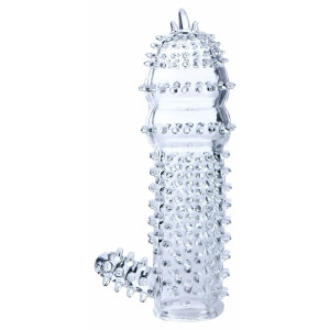 Manșon Pentru Penis Cu Striații Transparent Manșon Pentru Penis Cu Striații Transparent pe Denysa.ro