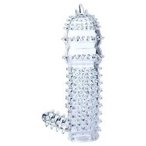 Manson Penis Stimulator Clitoris Inclus Manson Penis Silicon Transparent Cu Proeminente