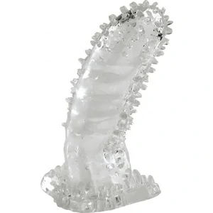 Manșon pentru Penis Transparent cu Striații Manșon pentru Penis Transparent cu Striații pe Denysa.ro