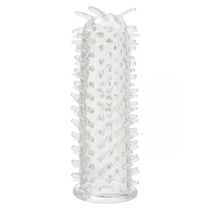 Manson Seductie Sleeve Transparent Manson Penis Cu Textura Interna Pentru Ea