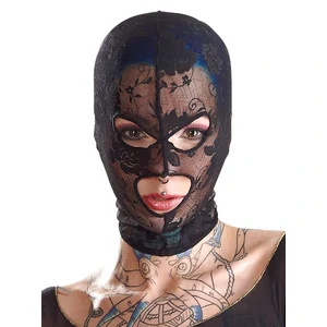 Masca Dantela Neagra Bad Kitty Masca Dantela Neagra Pentru Joc Erotic