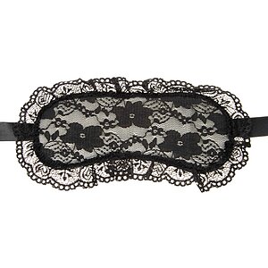 Mască Din Dantelă Leg Avenue Negru Mască Din Dantelă Leg Avenue Negru pe Denysa.ro