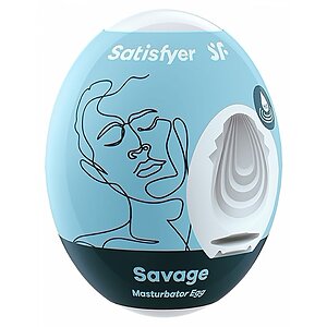 Masturbator Satisfyer Egg Savage Albastru