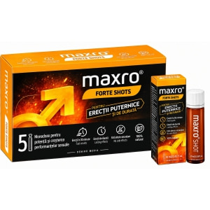 Maxro Forte Shots (5 shoturi de 10ml) Maxro Forte Shots (5 shoturi de 10ml) pe Denysa.ro