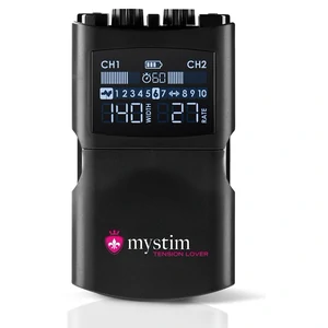 Mystim Tension Lover 2, EStim Reîncărcabil cu 2 Canale Negru Mystim Tension Lover 2, EStim Reîncărcabil cu 2 Canale Negru pe Denysa.ro