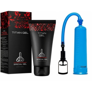 Pachet Promoțional Gel Titan 50 ml și Pompă Mărirea Penisului Pachet Promoțional Gel Titan 50 ml și Pompă Mărirea Penisului pe Denysa.ro