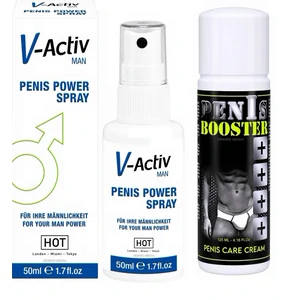 Pachet Spray V-activ Penis Power For Men 50ml + Cremă Pentru Potență Penis Booster 125ml Pachet Spray V-activ Penis Power For Men 50ml + Cremă Pentru Potență Penis Booster 125ml pe Denysa.ro