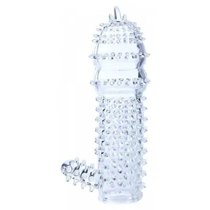 Manșon Pentru Penis Cu Striații Transparent Manșon Pentru Penis Cu Striații Transparent pe Denysa.ro
