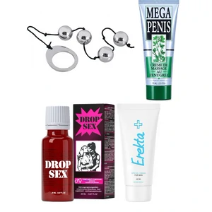Kit Putere și Plăcere: Set Complet pentru El și Ea Kit Putere și Plăcere: Set Complet pentru El și Ea pe Denysa.ro