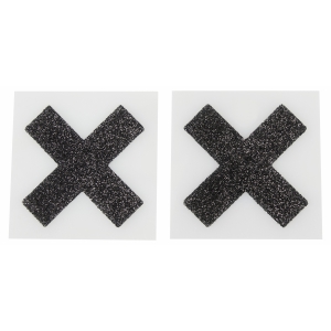 Stickere Pentru Sfârcuri Model X Negru Stickere Pentru Sfârcuri Model X Negru pe Denysa.ro