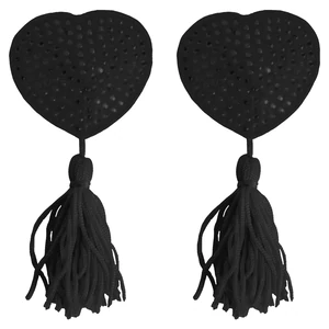 Nipple Tassels Heart Negru Nipple Tassels Heart Negru pe Denysa.ro
