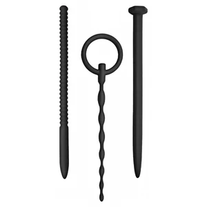 Set Dilatatoare Uretrale Din Silicon 3 Piese Lubrifiant Recomandat Pentru Dilatatoare Pe Baza De Apa