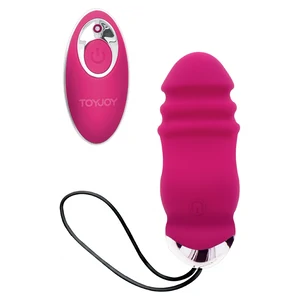 Ou Vibrator Silicon Catifelat Sigur Pentru Corp Ou Vibrator Wireless Pentru Stimulare Punct G