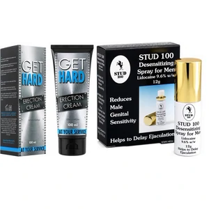 Pachet Cremă Erecție Get Hard 100ml + Spray Stud 100 Original Pachet Cremă Erecție Get Hard 100ml + Spray Stud 100 Original pe Denysa.ro