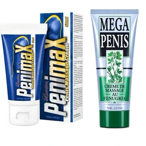 Pachet Cremă Mărire Mega Penis 75ml + Cremă Penis Enlargement Penimax 50ml Pachet Cremă Mărire Mega Penis 75ml + Cremă Penis Enlargement Penimax 50ml pe Denysa.ro