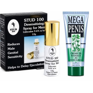 Pachet Cremă Mărire Mega Penis 75ml + Spray Stud 100 Original Pachet Cremă Mărire Mega Penis 75ml + Spray Stud 100 Original pe Denysa.ro