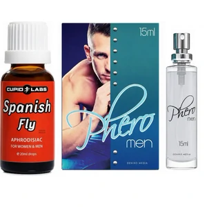 Pachet Parfum cu Feromoni Pheromen 15ml + Picături Afrodisiace Spanish Fly 20ml Pachet Parfum cu Feromoni Pheromen 15ml + Picături Afrodisiace Spanish Fly 20ml pe Denysa.ro