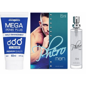 Pachet Parfum cu Feromoni Pheromen 15ml Și Gel Mărire Penis Mega Penis Plus 65ml Pachet Parfum cu Feromoni Pheromen 15ml Și Gel Mărire Penis Mega Penis Plus 65ml pe Denysa.ro