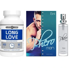 Pachet Parfum Feromoni Pheromen Și Pastile Ejaculare Precoce Long Love Pachet Parfum Feromoni Pheromen Și Pastile Ejaculare Precoce Long Love pe Denysa.ro