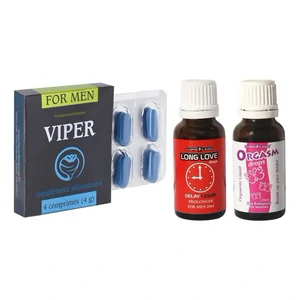 Pachet Pasiune Max: Kit 3-în-1 pentru nopți intense Pachet Pasiune Max: Kit 3-în-1 pentru nopți intense pe Denysa.ro