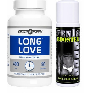 Pachet Pastile Long Love + Cremă Penis Booster Pachet Pastile Long Love + Cremă Penis Booster pe Denysa.ro