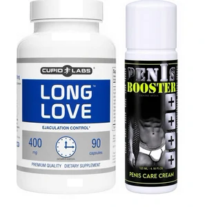 Pachet Pastile Long Love + Cremă Penis Booster Pachet Pastile Long Love + Cremă Penis Booster pe Denysa.ro