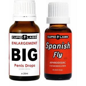 Pachet Picături Big Penis Drops 20ml + Picături Afrodisiace Spanish Fly 20ml Pachet Picături Big Penis Drops 20ml + Picături Afrodisiace Spanish Fly 20ml pe Denysa.ro