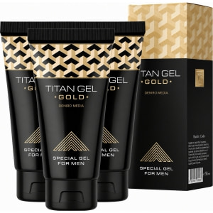 Pachet Promoțional 3 x Gel Titan Gold, Pentru Bărbați, 50 ml Pachet Promoțional 3 x Gel Titan Gold, Pentru Bărbați, 50 ml pe Denysa.ro