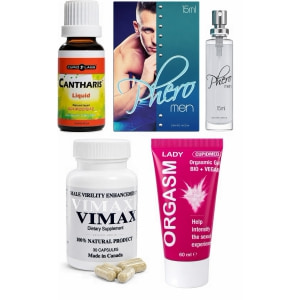 Pachet Putere și Pasiune: Vimax, Orgasm și Feromoni Pachet Putere și Pasiune: Vimax, Orgasm și Feromoni pe Denysa.ro