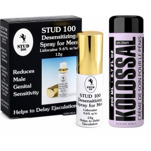 Pachet Spray Stud 100 Original + Cremă Mărire Penis Kolossal 200ml Pachet Spray Stud 100 Original + Cremă Mărire Penis Kolossal 200ml pe Denysa.ro