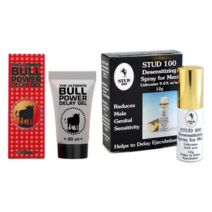 Pachet Spray Stud 100 Original + Gel Ejaculare Prematură Bull Power Delay 30ml Pachet Spray Stud 100 Original + Gel Ejaculare Prematură Bull Power Delay 30ml pe Denysa.ro