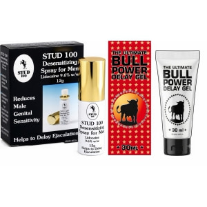 Pachet Spray Stud 100 Original + Gel Ejaculare Prematură Bull Power Delay 30ml Pachet Spray Stud 100 Original + Gel Ejaculare Prematură Bull Power Delay 30ml pe Denysa.ro