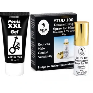 Pachet Spray Stud 100 Original + Gel Mărirea Penisului Mr XXL Gel 50ml Pachet Spray Stud 100 Original + Gel Mărirea Penisului Mr XXL Gel 50ml pe Denysa.ro
