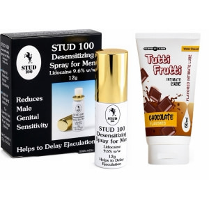 Pachet Spray Stud 100 Original + Lubrifiant Pentru Sex Oral Chocolate 100ml Pachet Spray Stud 100 Original + Lubrifiant Pentru Sex Oral Chocolate 100ml pe Denysa.ro