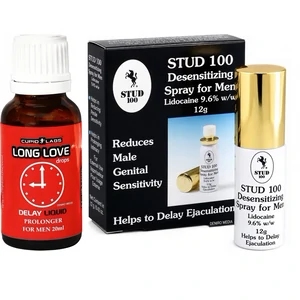 Pachet Spray Stud 100 Original + Picături Ejaculare Precoce Long Love 20ml Pachet Spray Stud 100 Original + Picături Ejaculare Precoce Long Love 20ml pe Denysa.ro